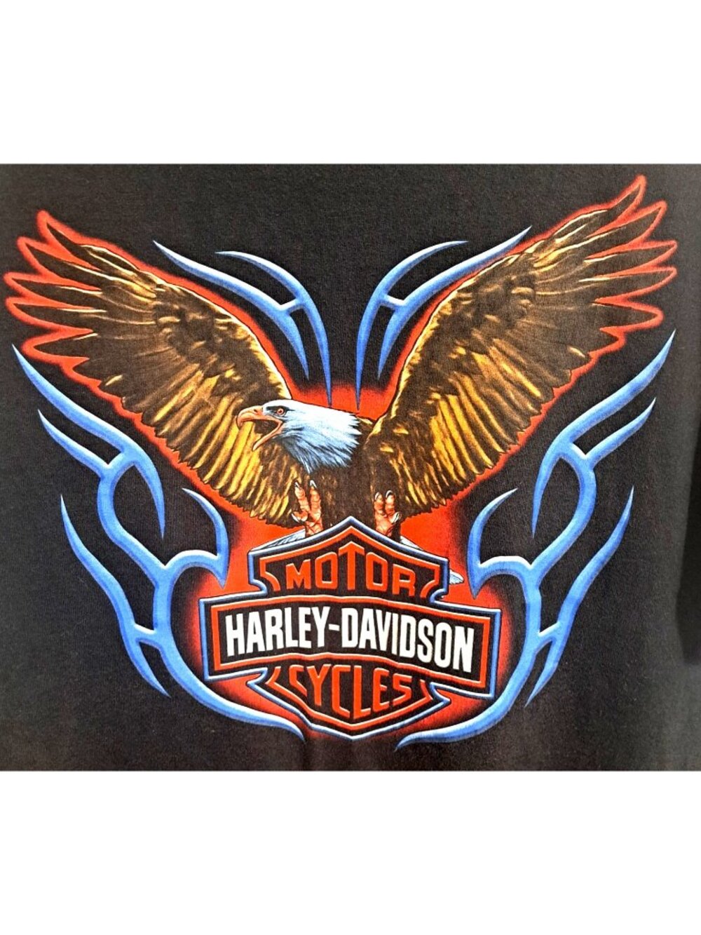 Harley-Davidson Men's L Black Short Sleeve T-Shirt Naples FL Screaming Eagle